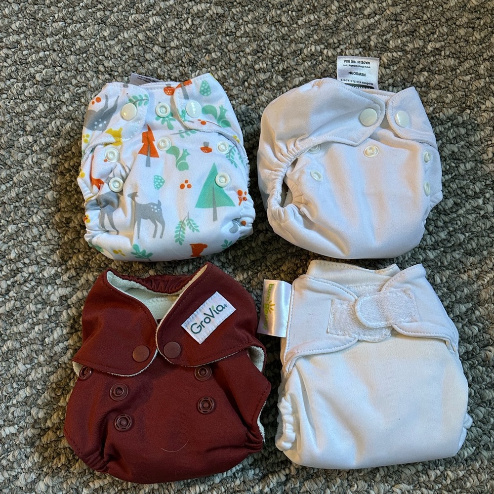 Newborn all in one diapers